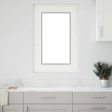 vidaXL Kleur binnenkant kelderraam Wit RISOR 60 x 90 cm, Verzenden, Nieuw