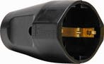 Kopp Plastic Coupling Black Contrasting Plug RA - 182105009, Verzenden, Nieuw