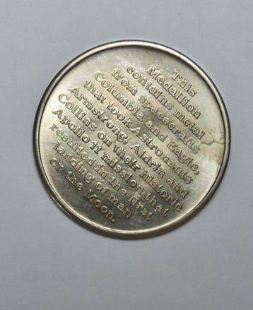 Medallic art co N.Y. Quatre médailles Apollo 11 en bronze;
