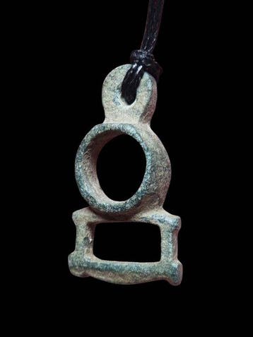 Celtique Bronze, Talisman de forme éblouissante et rare