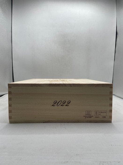 2022 Antinori, Solaia - Toscane IGT - 3 Flessen (0.75 liter), Verzamelen, Wijnen