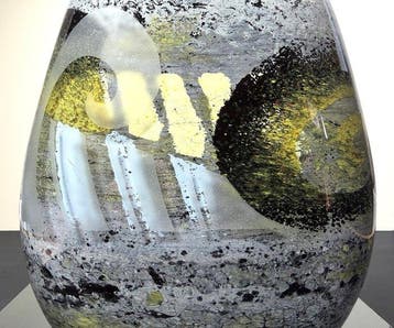 Maxence Parot - Vaas - Vaas uniek massief 5,8 kg - Glas