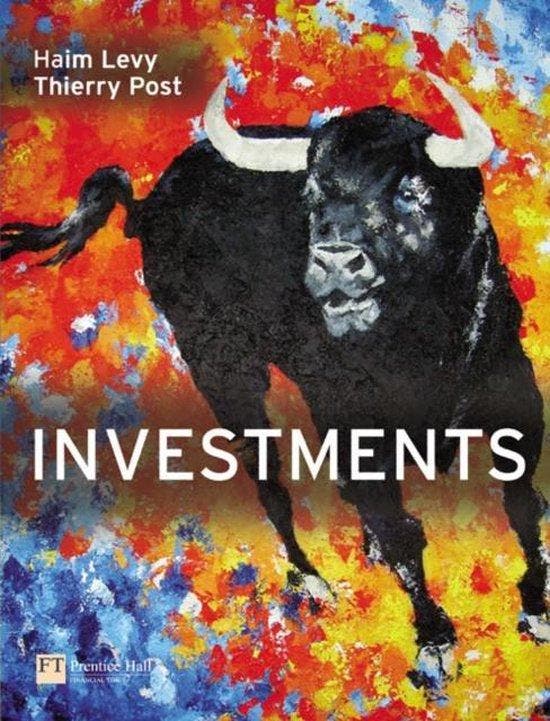 Investments 9780273651642 Levy Haim, Livres, Langue | Anglais, Envoi