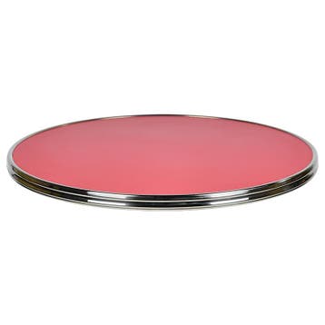 Tafelblad | SILVER | Rood | In-/Outdoor | Ø700x30(h)mm, Verzenden, Nieuw in verpakking