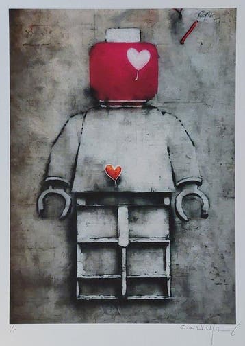 Emma Wildfang - Lego man - Love - Icons as Still Life -, Nieuw