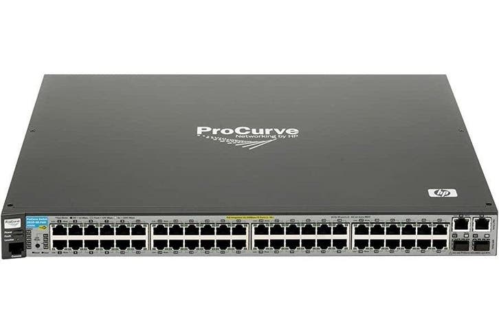 HP ProCurve 2610-48-PWR 48 Ports PoE Switch J9089A, Computers en Software, Netwerk switches, Zo goed als nieuw, Ophalen of Verzenden