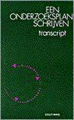 Een onderzoeksplan schrijven / Schrijfgidsen voor, Boeken, Studieboeken en Cursussen, Verzenden, Gelezen, Transcript
