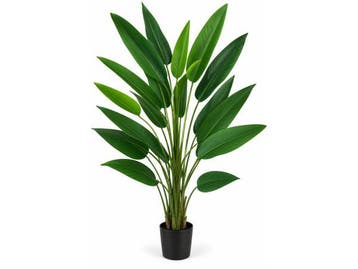 Veiling - 2x 175cm Real touch strelitzia tree x 26 lvs, plas