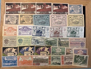 Oostenrijk. - 100 Notgeldscheine - 1920s (Zonder