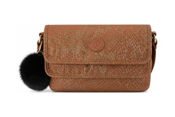 Kipling Schoudertas Bruin, Handtassen en Accessoires, Verzenden, Zo goed als nieuw, Bruin
