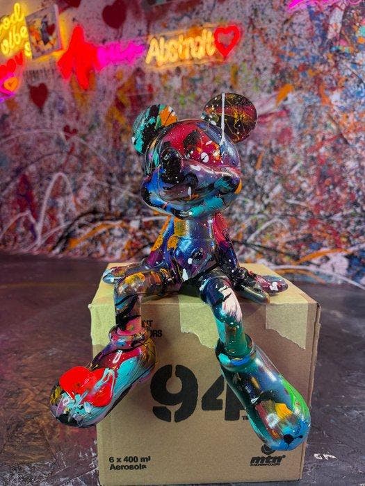 michele socionovo - Mickey Amour Abstrait, Antiquités & Art, Art | Objets design