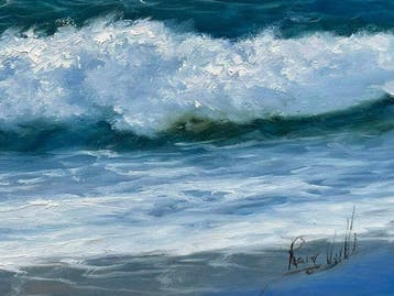 Mario Roig Vidal - 90 x 120 cm - Veleros Bajo el Cielo Azul