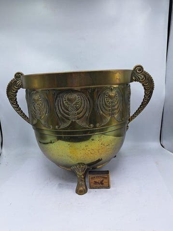 Daalderop KMD - Jardinière - Messing - Jugendstil Cachepot