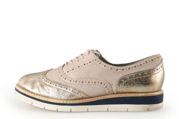 Tamaris Veterschoenen in maat 37 Beige, Kleding | Dames, Schoenen, Tamaris, Verzenden, Beige, Overige typen