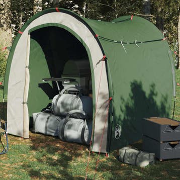 vidaXL Opbergtent waterdicht groen, Verzenden