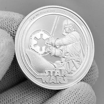 Niue. 2 Dollars 2026 – Star Wars: Darth Vader – 1 oz Silver