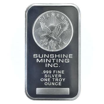 5 Troy Ounce - Zilver .999 - 5 x 1 oz Sunshine Minting