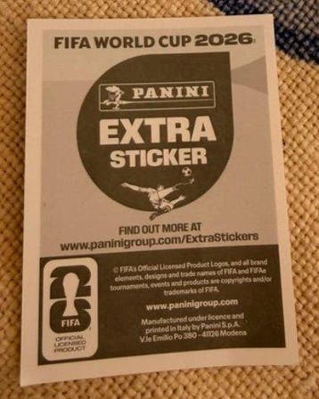 2026 Panini FIFA World Cup 2026 Cristiano Ronaldo Extra