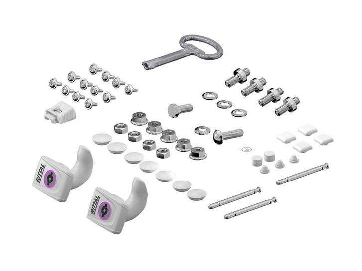 Kit De Matériel De Fixation Rittal AX Pour Enceinte À Une, Bricolage & Construction, Électricité & Câbles, Envoi