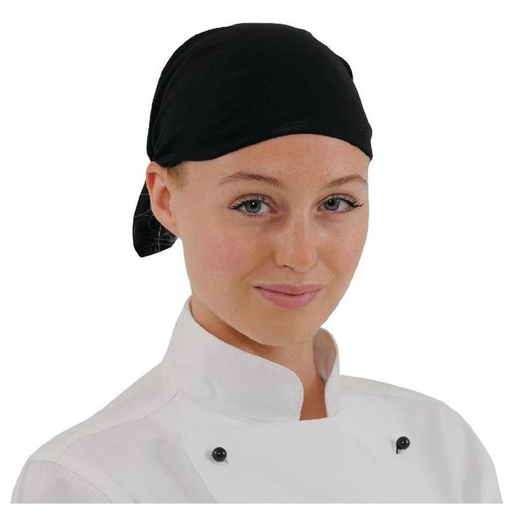 Buff hoofddoek zwart | Polyester microvezel Buffalo, Zakelijke goederen, Horeca | Keukenapparatuur, Nieuw in verpakking, Verzenden