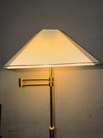 Holtkötter - Lampadaire - Laiton, tissu