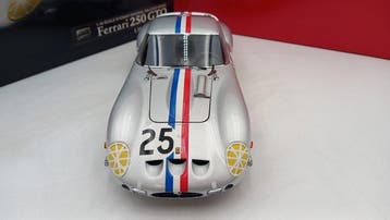 Kyosho 1:18 - Voiture miniature - Ferrari 250 GTO Le Mans