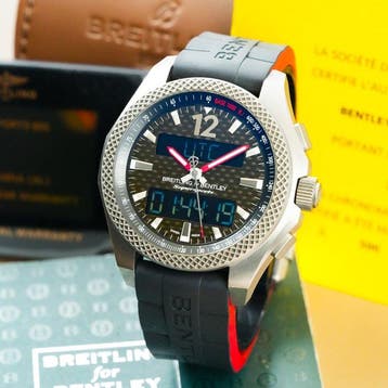Breitling - Bentley Supersports Titanium Limited Edition B55, Handtassen en Accessoires, Horloges | Heren, Nieuw