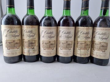 1982 Bodegas Langa, Castillo de Ayud - Calatayud Reserva - 6, Verzamelen, Wijnen, Nieuw