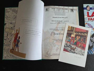 Jacques Martin - La Cité fantastique + Catalogue + 2x, Livres