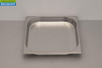 Bac Gastronorm perforé en acier inoxydable Bac GN Bac 2/3 GN, Verzenden