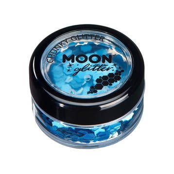 Moon Glitter Holographic Chunky Glitter Blue 3g, Verzenden, Nieuw