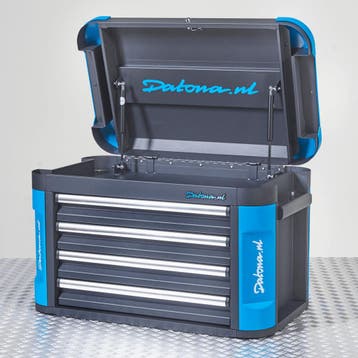Datona Gereedschapskist L - Premium serie - Datona - Blauw, Ophalen of Verzenden