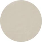 tectake Kortpolig vloerkleed Soft Zone - beige, Ø 120 cm, Huis en Inrichting, Stoffering | Tapijten en Vloerkleden, Verzenden