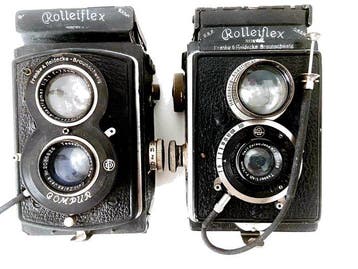 Rollei Rolleiflex Standard 6x6 & Original 6x6 TLR Camera Set, Audio, Tv en Foto, Fotocamera's Analoog, Nieuw