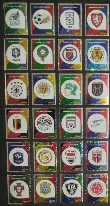 2026 Panini Complete FIFA World Cup 2026 Team Emblems Foil -, Nieuw