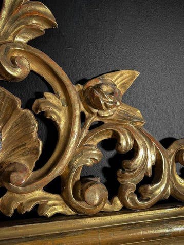 Wandspiegel - Hout - Specchiera Fiorentina