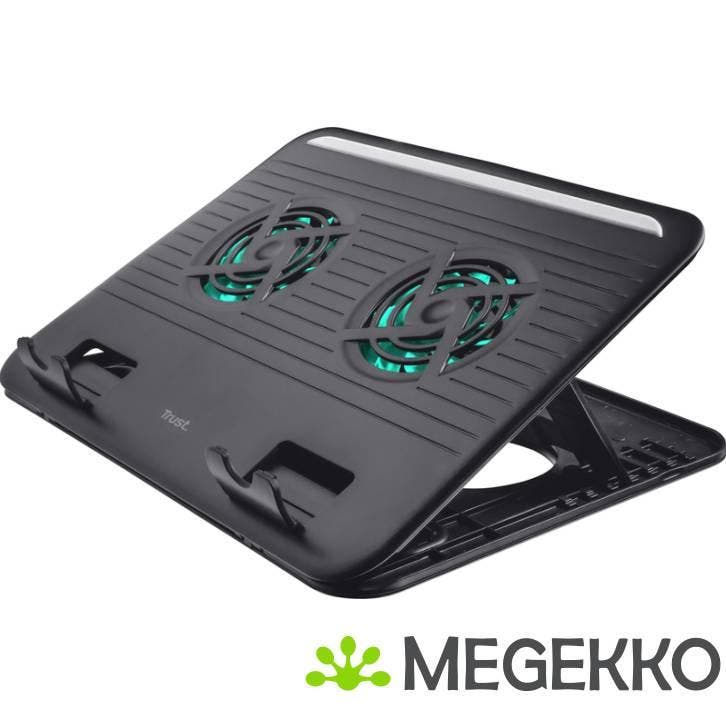 Trust Cyclone Laptopstandaard met Ventilator tot 16 Inch, Computers en Software, Computerkoelers, Nieuw, Verzenden