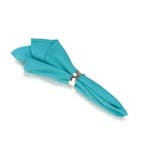 Servetten Turquoise Blauw 51x51cm Treb SP, Verzenden, Overige typen