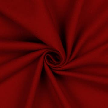 10 meter flanel stof - Rood - 100% katoen, Verzenden, 120 cm of meer, Katoen, Rood