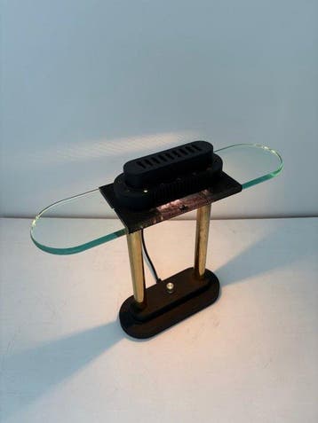 Elite products - Bureaulamp - Glas, Messing, Metaal - Model