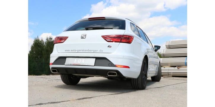 FOX Seat Leon 5F ST - onafhankelijke wielophanging einddempe, Auto-onderdelen, Uitlaatsystemen, Nieuw, Verzenden