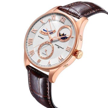 Antoine Nicolas 1986 - Londra Automatic Moon Phase - Zonder, Nieuw