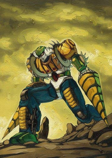 Boriani - 3 x Goldorake, Mazinga and Jeeg - Oil Series -, Antiquités & Art
