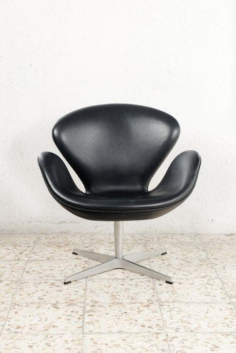 Fritz Hansen - Arne Jacobsen - Lounge stoel - Swan Stoel -, Antiquités & Art, Art | Objets design