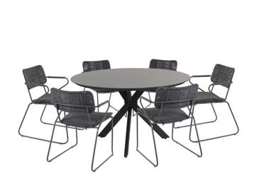 Taste by 4 Seasons Swing tuinset antraciet met Locarno tafel, Nieuw