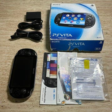 Sony - PS Vita - Sony PS Vita PCH-1000 Crystal Black Console, Nieuw