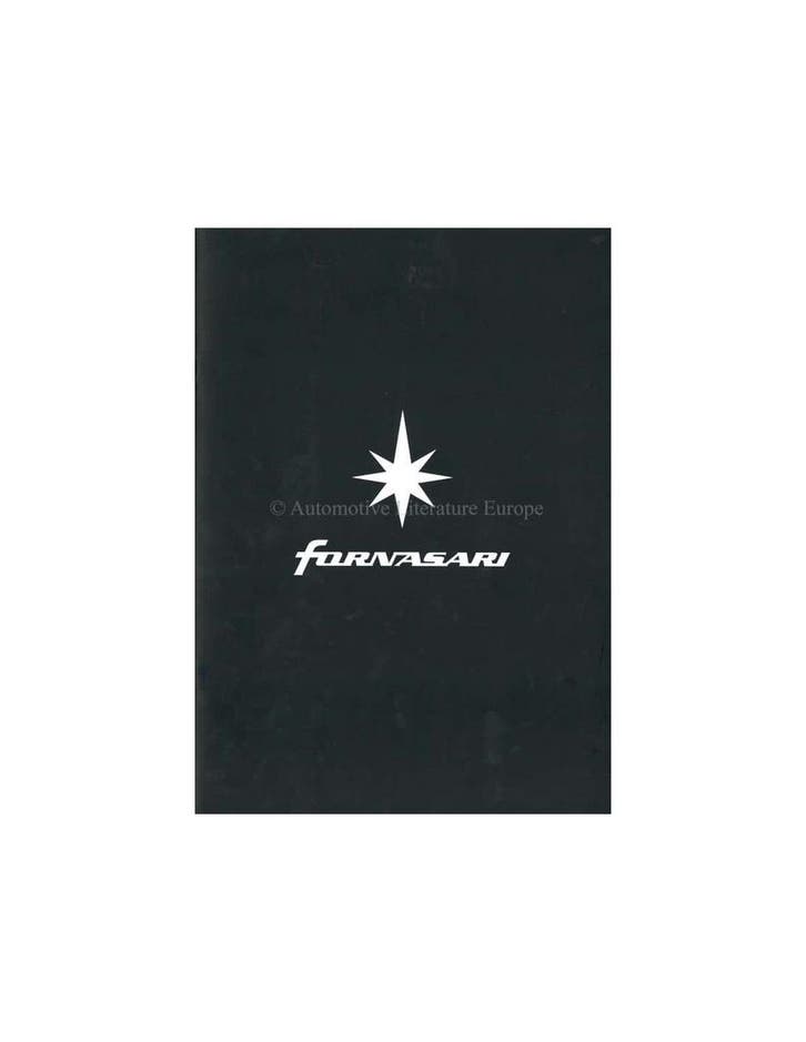 2012 FORNASARI PROGRAMMA BROCHURE ENGELS, Boeken, Auto's | Folders en Tijdschriften