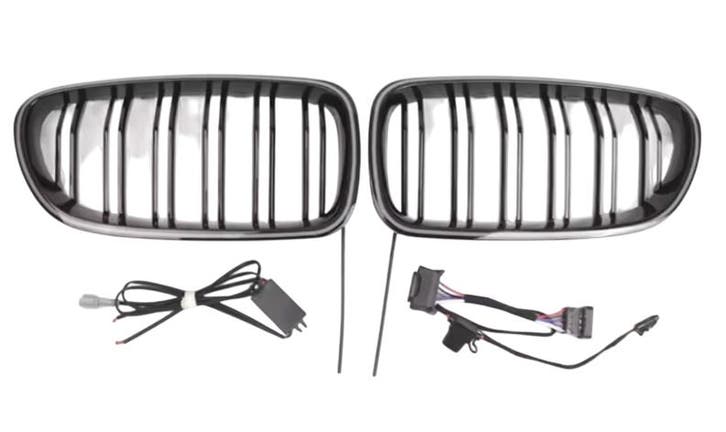 Grill | geschikt voor BMW 5-Serie F10/F11 | LED verlichting, Autos : Pièces & Accessoires, Carrosserie & Tôlerie, Envoi