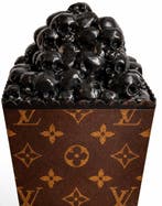 Daluxe Art - 1999 • LV Skull Popcorn