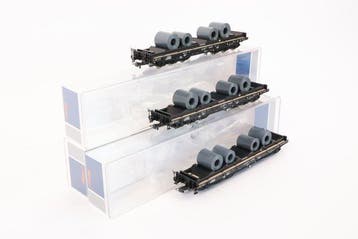 Roco H0 - 76002 - Ensemble de wagons de marchandises pour